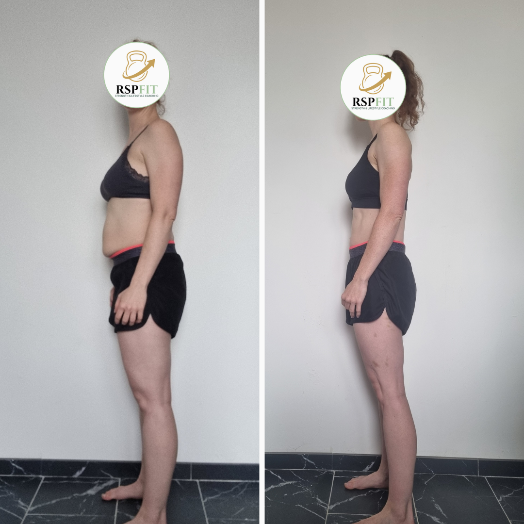 Sofie's transformation - before & after